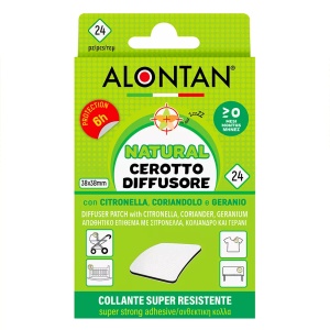 Plasturi cu uleiuri esentiale naturale Alontan Natural, de la 0+ luni, 24 bucati, Pietrasanta Pharma