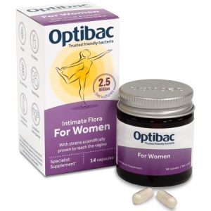 Probiotic pentru flora vaginala, 14 capsule, OptiBac - Img 2