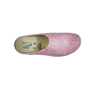 Saboti medicali din piele naturală lavabili Berlin WG4AF66 Enferm Pink, mărimea 37, Nursing Car - Img 3