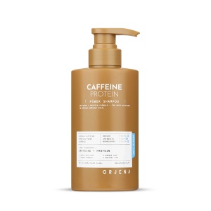 Sampon cu cafeina si proteine vegetale, 500ml, Orjena