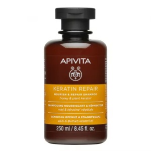 Șampon reparator cu keratina Keratin Repair, 250 ml, Apivita