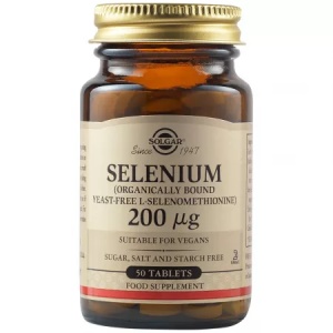 Selenium 200 mcg, 50 tablete, Solgar