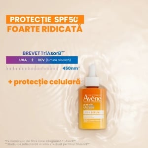 Serum cu efect de luminozitate SPF50+ Ultra, 30ml, Avene - Img 6