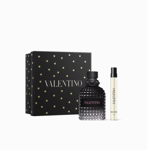 Set Born In Roma Uomo: Apa de Toaleta 50 ml + Apa de Toaleta 10 ml, Valentino