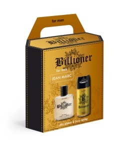 Set pentru barbati Billioner Deodorant 150 ml + Aftershave 100 ml, Jean Marc