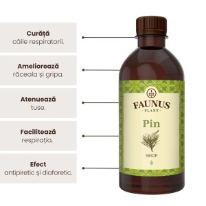 Sirop de Pin, 500 ml, Faunus Plant - Img 4