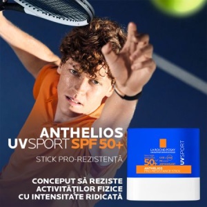 Stick cu protectie solara SPF 50+ Anthelios UVSport, 8 g, La Roche-Posay - Img 10