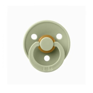Suzeta Colour Latex, tetină rotundă, 18 luni+, Sage, 3003000250 Bibs - Img 2