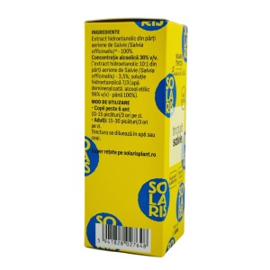 Tinctură Salvie, 50 ml, Solaris - Img 3