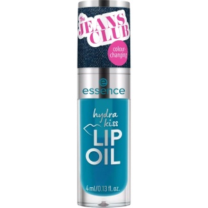Ulei de Buze Hydra Kiss Colour-Changing the JEANS CLUB Blue Is The New Pink! 107, 4 ml, Essence