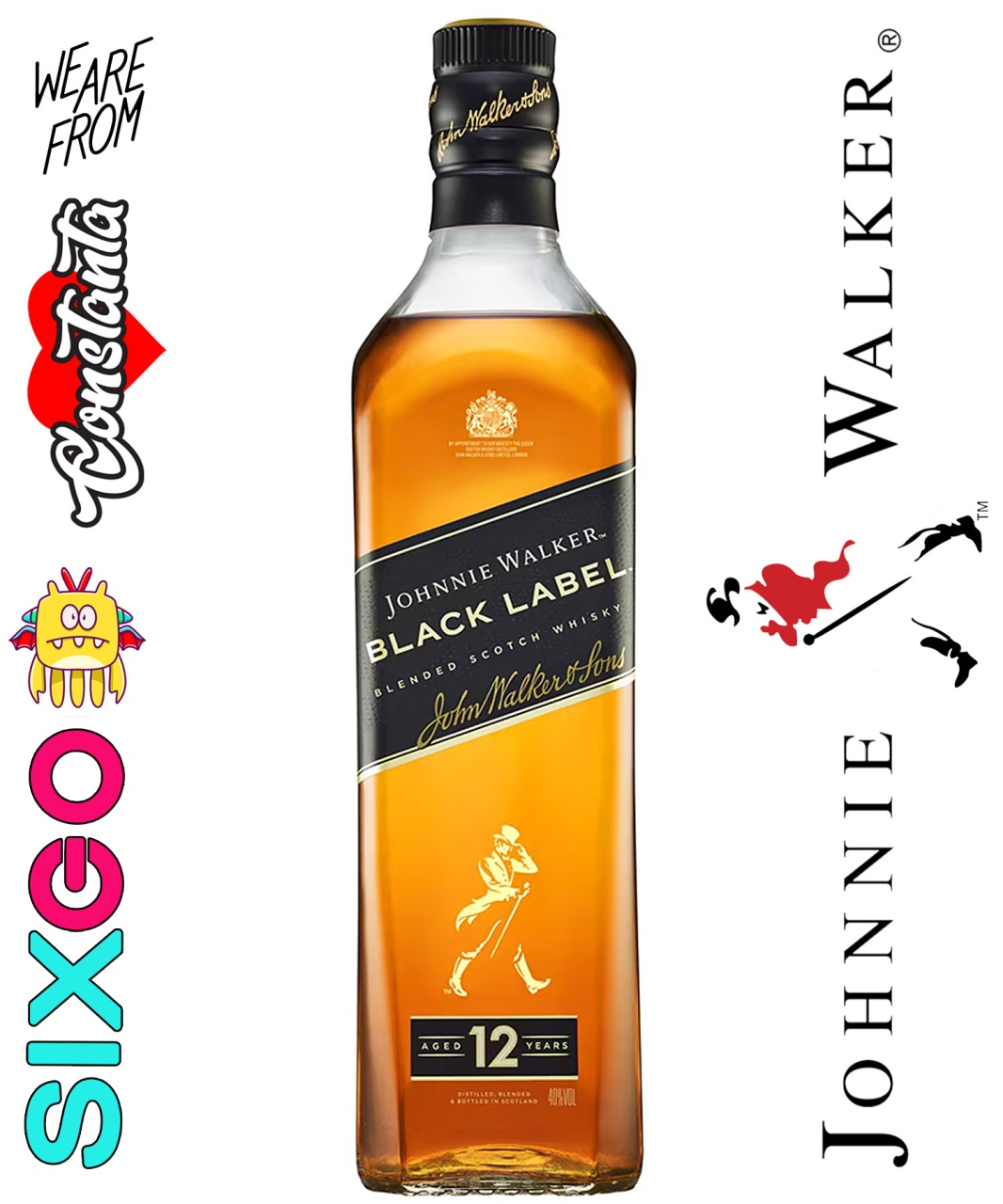 Johnnie Walker Black Label 12 Ani 0.7L