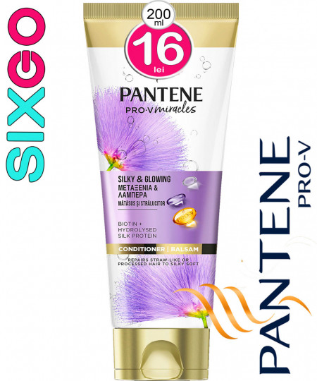 Balsam Pantene PRO-V Miracles Silky & Glowing 200ML