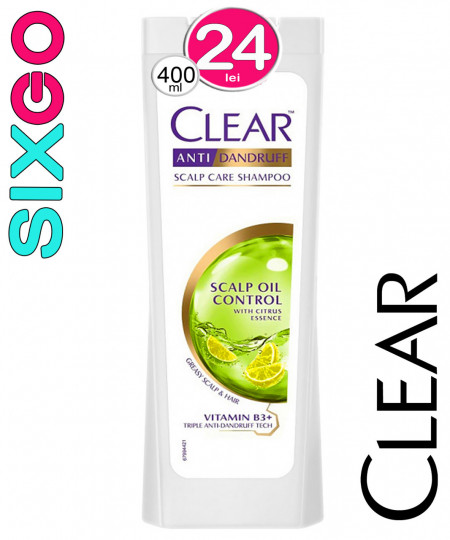 Sampon Clear Scalp Oil Control 400ml