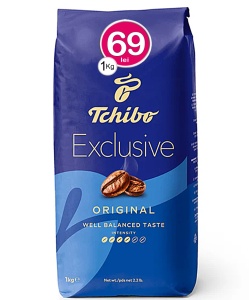 Tchibo Exclusive Cafea Boabe, 1kg.