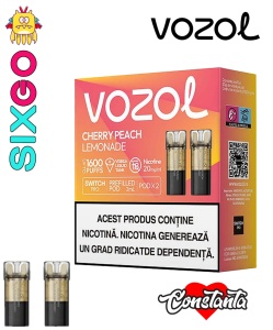 VOZOL Cartuse SWITCH PRO CHERRY PEACH LEMONADE - Img 2