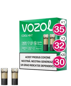 VOZOL Cartuse SWITCH PRO COOL MINT - Img 1