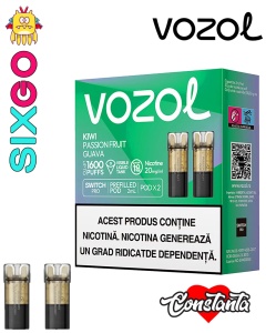 VOZOL Cartuse SWITCH PRO KIWI PASSION FRUIT GUAVA - Img 2
