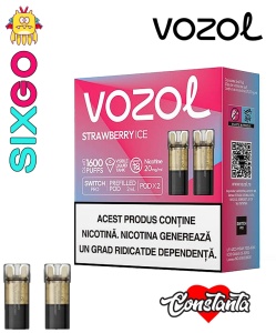 VOZOL Cartuse SWITCH PRO STRAWBERRY ICE - Img 2