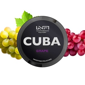 Plicuri nicotina CUBA cu gust intens de struguri