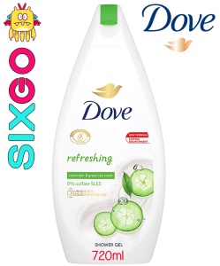 Gel dus Dove Refreshing 720ml - Img 2
