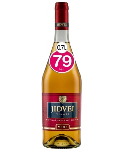 Jidvei Vinars VSOP 0.7L - Img 1