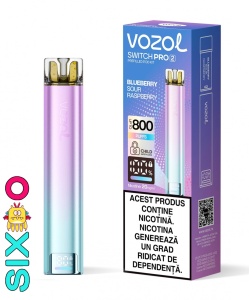 KIT VOZOL SWITCH PRO 2 BLUEBERRY SOUR RASPBERRY - Img 2