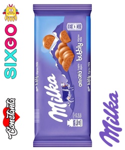Milka Bubbly Alpine Milk 90gr - Img 2