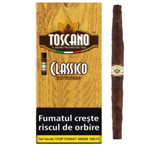 Tigari de foi Toscano Classico 50g 5 bucati