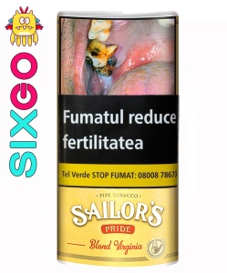 Tutun Pipa Sailors Pride Blond Virginia 25g - Img 2