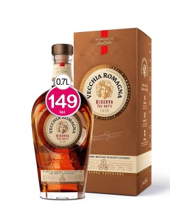 Vecchia Romagna Riserva Tre Botti 0.7L - Img 1