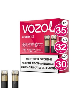 VOZOL Cartuse SWITCH PRO CHERRY ICE - Img 1