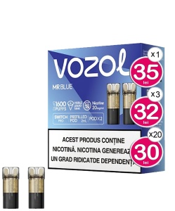 VOZOL Cartuse SWITCH PRO MR BLUE - Img 1