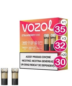 VOZOL Cartuse SWITCH PRO STRAWBERRY KIWI - Img 1