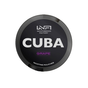 CUBA Black Grape Juice 20 mg Nicotine Pouches