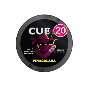 CUBA Black Ninja Pinacolada 20 mg pouch