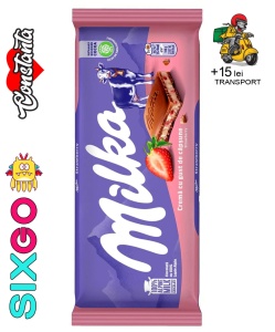 Milka Capsuni 100G - Img 2