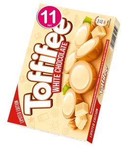 Toffifee White Praline cu Ciocolata Alba 125gr