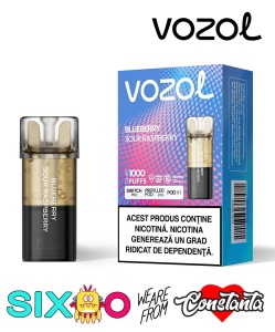 VOZOL Cartus BLUEBERRY SOUR RASPBERRY - Img 2