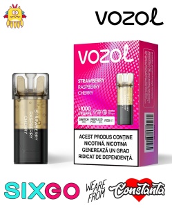 VOZOL Cartus SWITCH PRO STRAWBERRY RASPBERRY CHERRY - Img 2