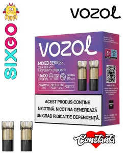 VOZOL Cartuse SWITCH MIXED BERRIES - Img 2