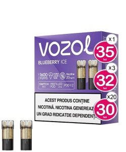 VOZOL Cartuse SWITCH PRO BLUEBERRY ICE - Img 1