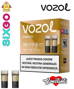 VOZOL Cartuse SWITCH TOBACCO - Img 2