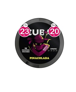 CUBA Black Ninja Pinacolada 20 mg Nicotine pouch