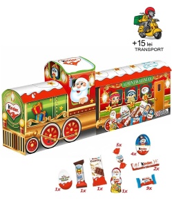 Kinder Calendar Advent Trenulet 226gr - Img 2