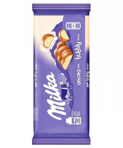 Milka Bubbly White 95gr