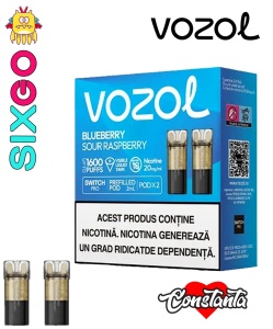 VOZOL Cartuse BLUEBERRY SOUR RASPBERRY - Img 2