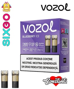 VOZOL Cartuse SWITCH PRO BLUEBERRY ICE - Img 2