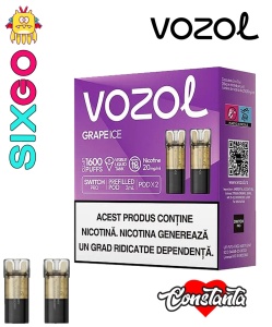 VOZOL Cartuse SWITCH PRO GRAPE ICE - Img 2
