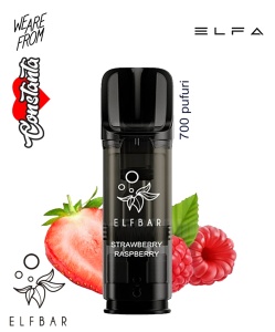 Cartuse Elf Bar ELFA Pro - Strawberry Raspberry - Img 3