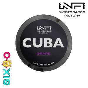 Plicuri nicotina CUBA Black Grape magazin Sixgo